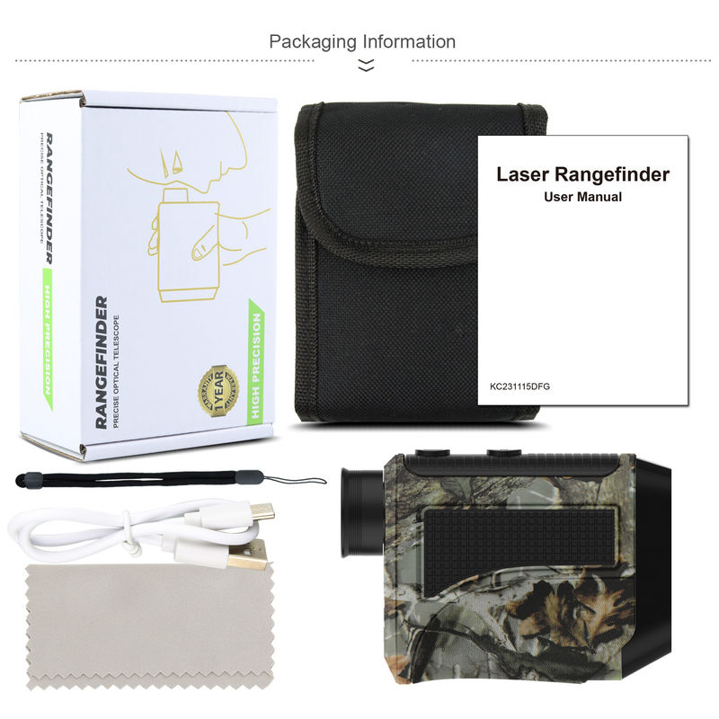 5-1000m Ranging Scope Laser Rangefinder Camoflage Distance Meter for Long Distance Measurements