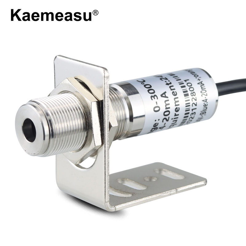 kaemeasu 4 ~ 20mA Stainless Steel Temperature Sensor Industrial High Temp Infrared Pyrometer Transmitter