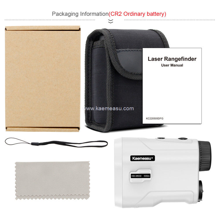 kaemeasu Golf Range Finder CR2 Battery Model Telescope Flagpole  Lock  Angle Measuring Distance Meter M1000