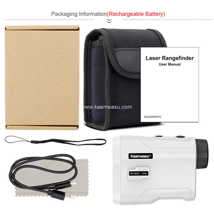 kaemeasu Hunting Range Finder Slope Scope Laser Distance Meter Telescope Multiple Modes Laser Rangefinders M800