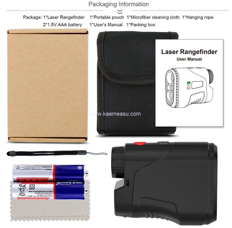 kaemeasu OEM ODM 800Y Rangefinder Golfing Hunting Shooting Laser Range Finder  Optical Telescope D800