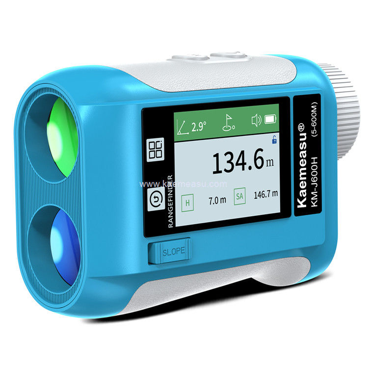 kaemeasu Voice Broadcast Golf Rangefinder Laser Range Finder Telescope With LCD Touch Screen J600