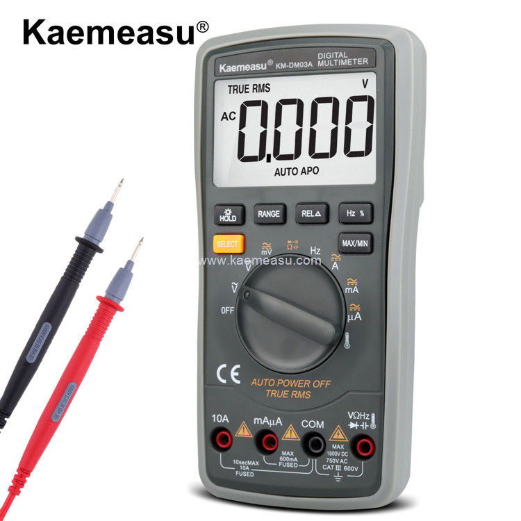 Kaemeasu 03A High Precision Digital Multimeter 6000 Counts Auto Range 1000V AC DC Smart Multimetro