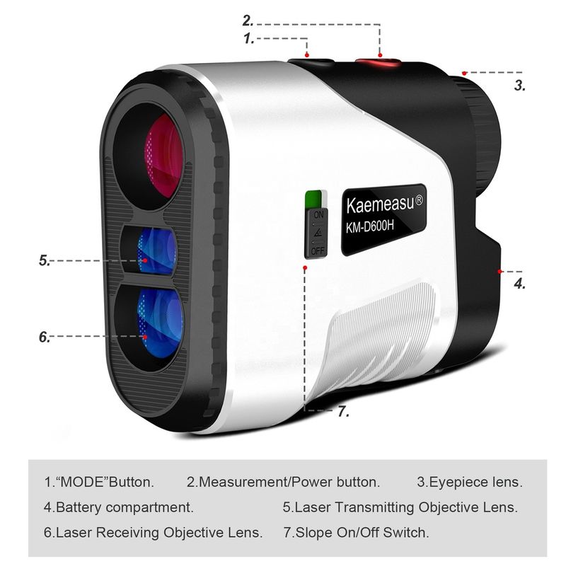 Oem Range Finder Slope Scope Distance Meter Telescope Multiple modes For Hunting rangefinder laser Golf Laser Rangefinder