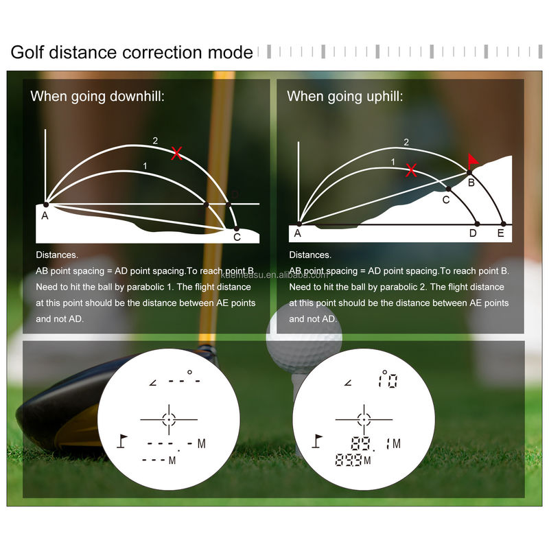 kaemeasu Handheld Rechargeable OEM Hunting Golf Laser Rangefinder With Magnet Adsorption 450M/600M/800M/1000M