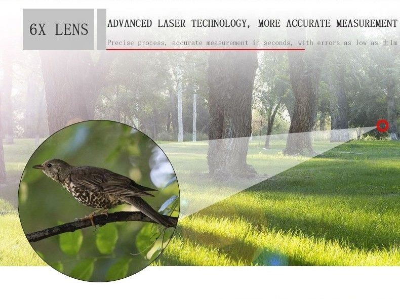 Hunting Rangefinder outdoor sport Laser distance Meter laser rangefinders golf range finder diastimeter telescope