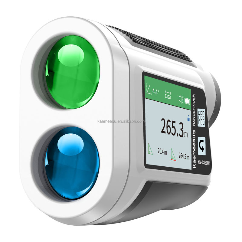 OEM 6x Rangefinder Laser Mounted Range Finder Golf Laser Range Finder Lithium Battery Rechargeable Touch Type Color Screen IP54