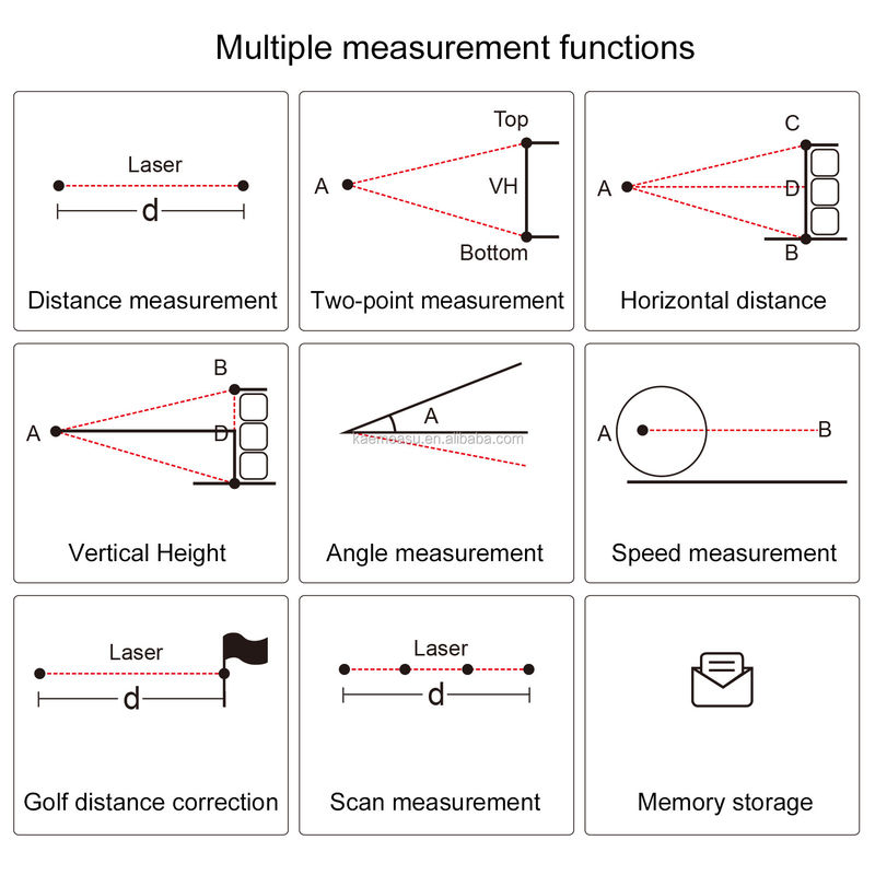 High Precision Outdoor portable golf Laser Rangefinder outdoor sport diastimeter Electronic telescope for hunting