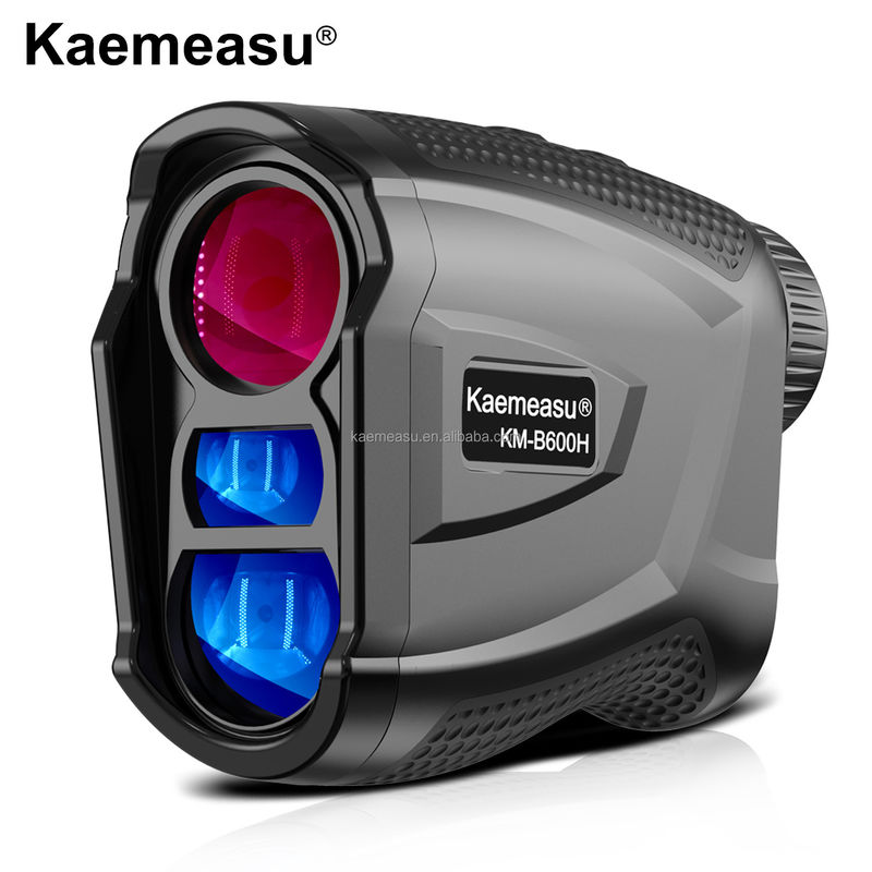 Hot selling laser rangefinder with flagpole locking vibration golf rangefinder hunting handheld laser rangefinder