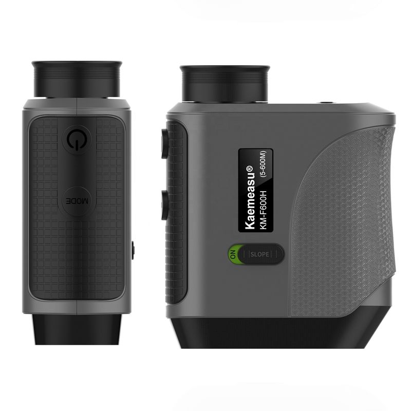 Mini laser rangefinder Telescope Handheld laser distance meter Digital Laser Rangefinder with slope gray
