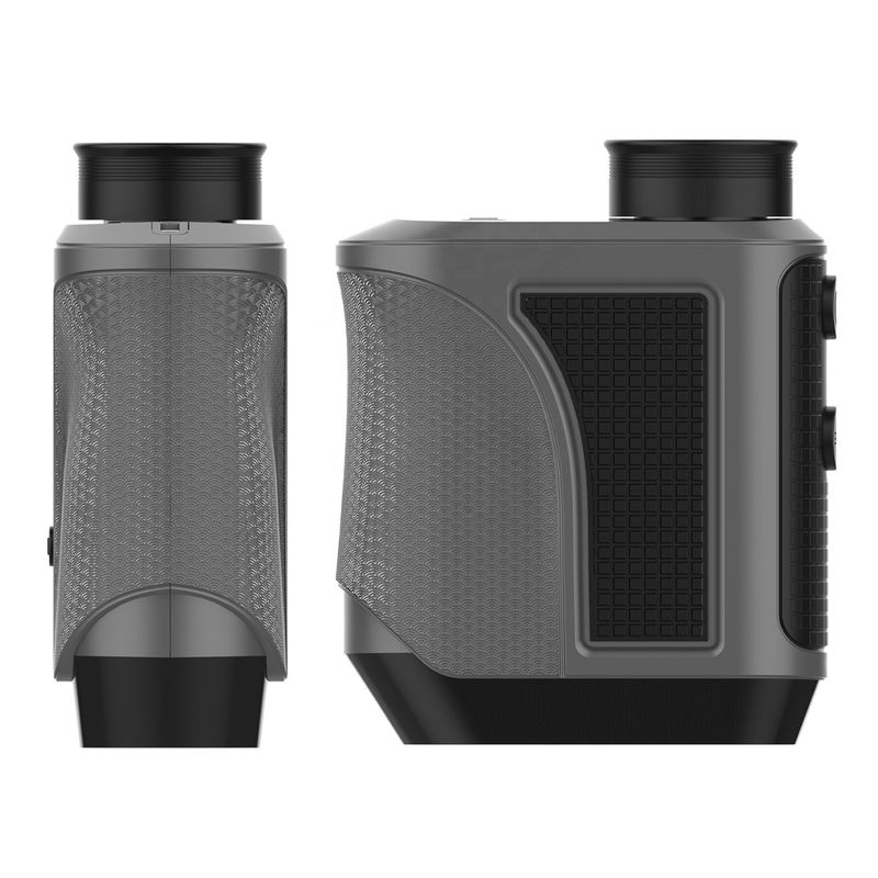 Mini laser rangefinder Telescope Handheld laser distance meter Digital Laser Rangefinder with slope gray