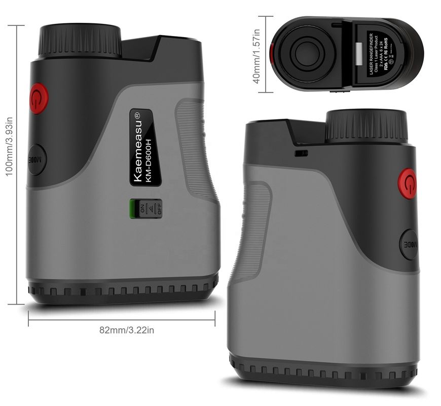 Golf laser rangefinder outdoor sports hunting rangefinders handheld laser distance meter telescope