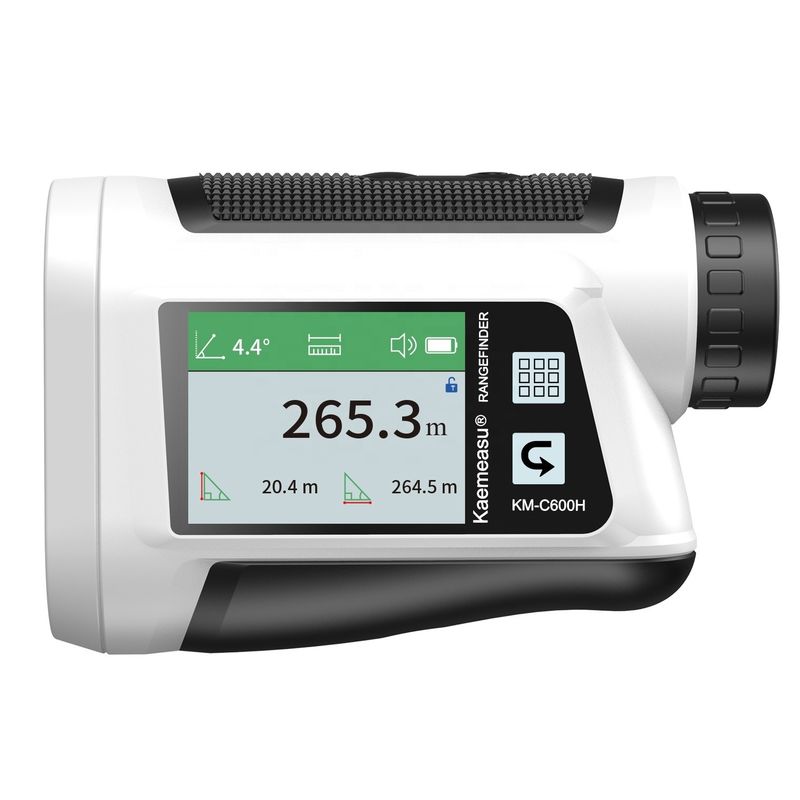 Mini Handheld Laser Rangefinder Sight Measure Tool Laser Distance Meter With Lcd Smart Touch Screen Display