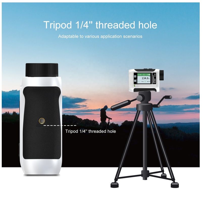 6.5X Magnification Golf Sport Laser Range Finder with Upgraded LCD Screen and Optical Instruments