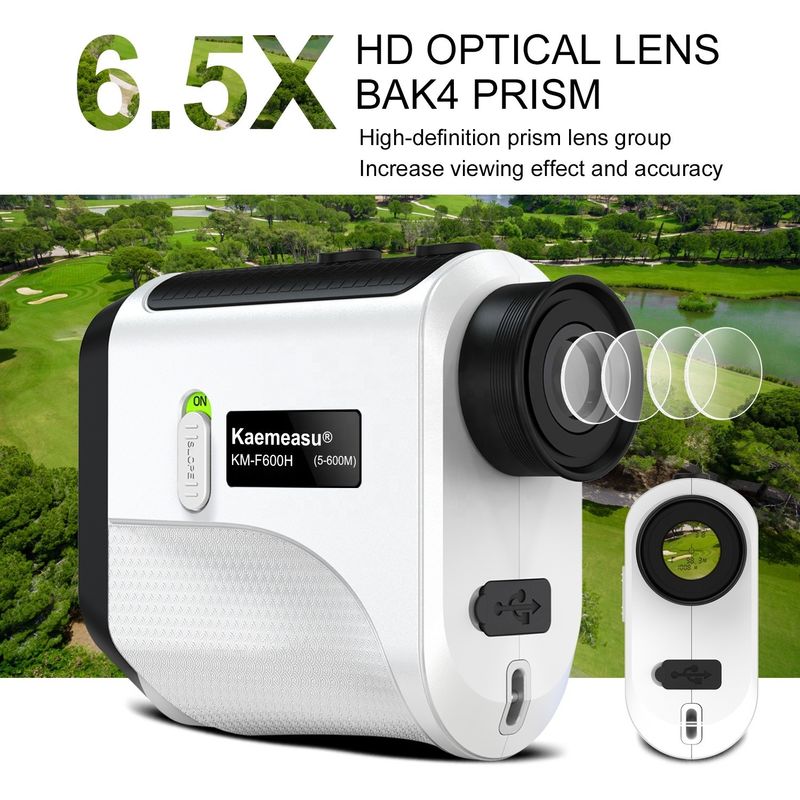 Outdoor Sport Telescope Golf Rangefinder with Magnetic Attraction and 905nm Laser Wavelength