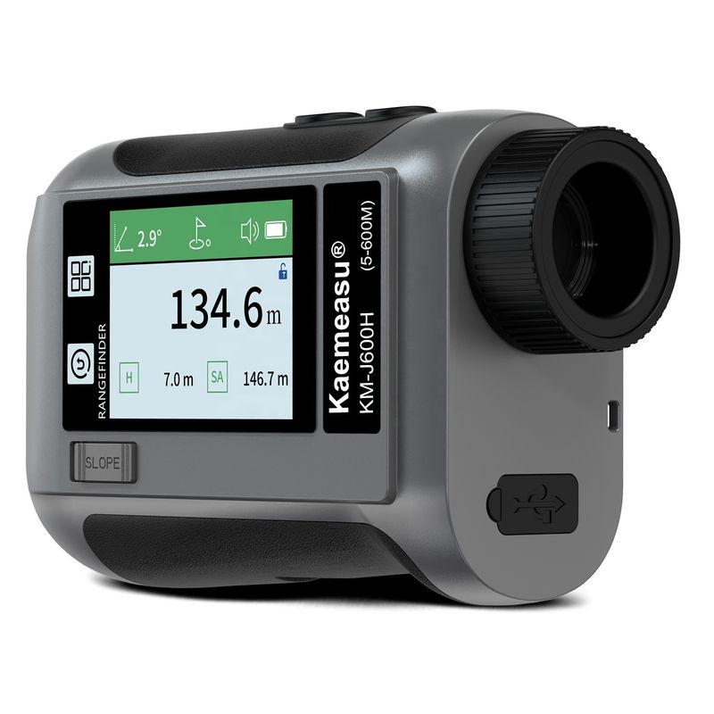 OEM/ODM Intelligent voice Golf laser rangefinders with LCD screen outdoor sport telescope 1200m
