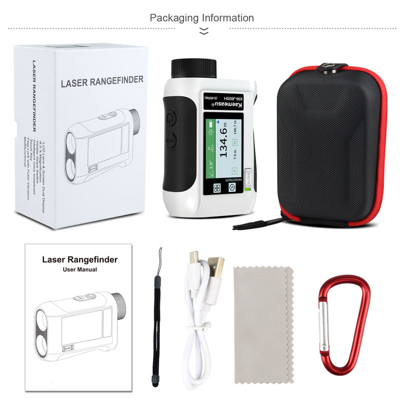 OEM/ODM Golf Mode Sport Telescope Touch Screen Intelligent Voice Golf Laser Rangefinders Telescope