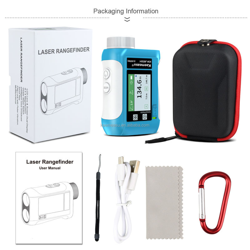 OEM ODM Laser Measuring Device Voice Broadcast Distance Meter Digital Golf Laser Rangefinder Hunting Range Finder Telescope