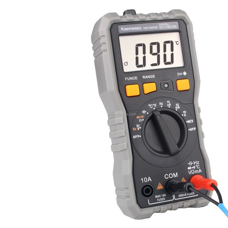 Mini Portable Multi Tester Voltage Current Resistance NCV Electric Smart Digital Multimeter with Low Battery Indicator