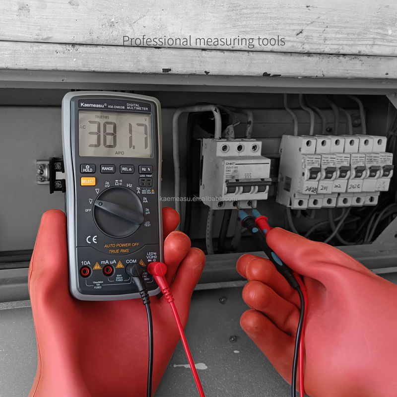 03B Professional Digital Multimeters DC AC Voltage Current Resistance True RMS LED Diode Test Auto Range Universal Meter