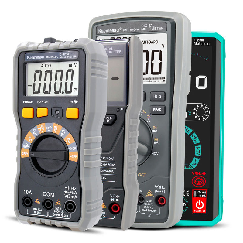 OEM ODM Smart Multimeter 6000 Counts Electrician Bench Multimetor Mini handheld Ture RMS Square Wave Output Digital Multimeters