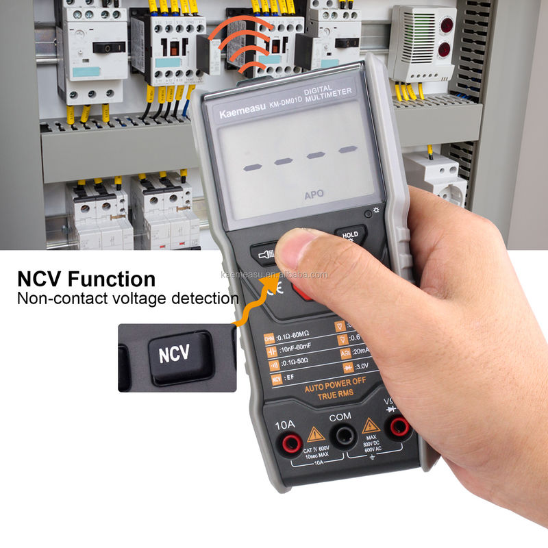 OEM ODM Smart Multimeter 6000 Counts Electrician Bench Multimetor Mini handheld Ture RMS Square Wave Output Digital Multimeters
