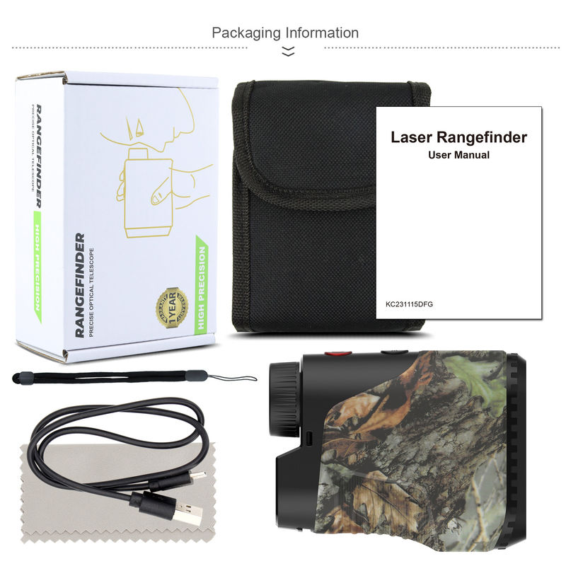 Oem Hunting Range Finder Slope Scope Laser Distance Meter Telescope Multiple modes Laser Rangefinders for Hunting