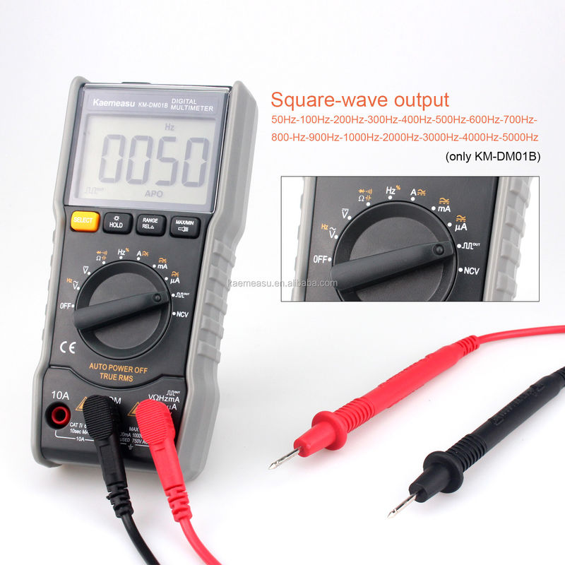01B Electric Multitester Voltage Current measure Industrial Multimeter Mini portable Smart Digital Car Multimeters