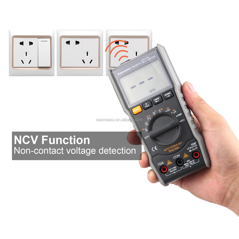 01C Current voltage tester Multimeters high precision measuring equipment Mini Portable auto range multimeters
