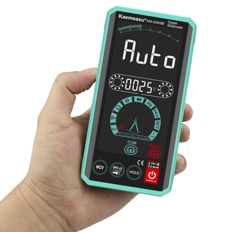 Wholesale Intelligent voice ture rms multimeters Electrician Bench digital multimeters  automatic touch screen smart multimeter