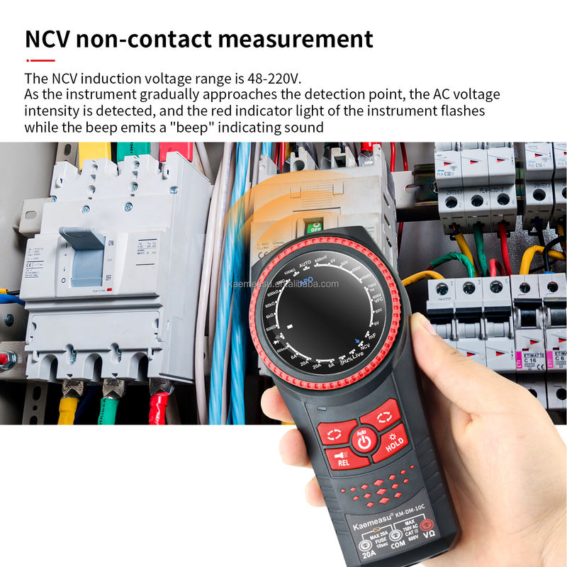 Auto Range Voltage Meters NCV TRMS Diode Test Current Resistance Tester Clamp Meters Multimetro Smart Digital Multimeters