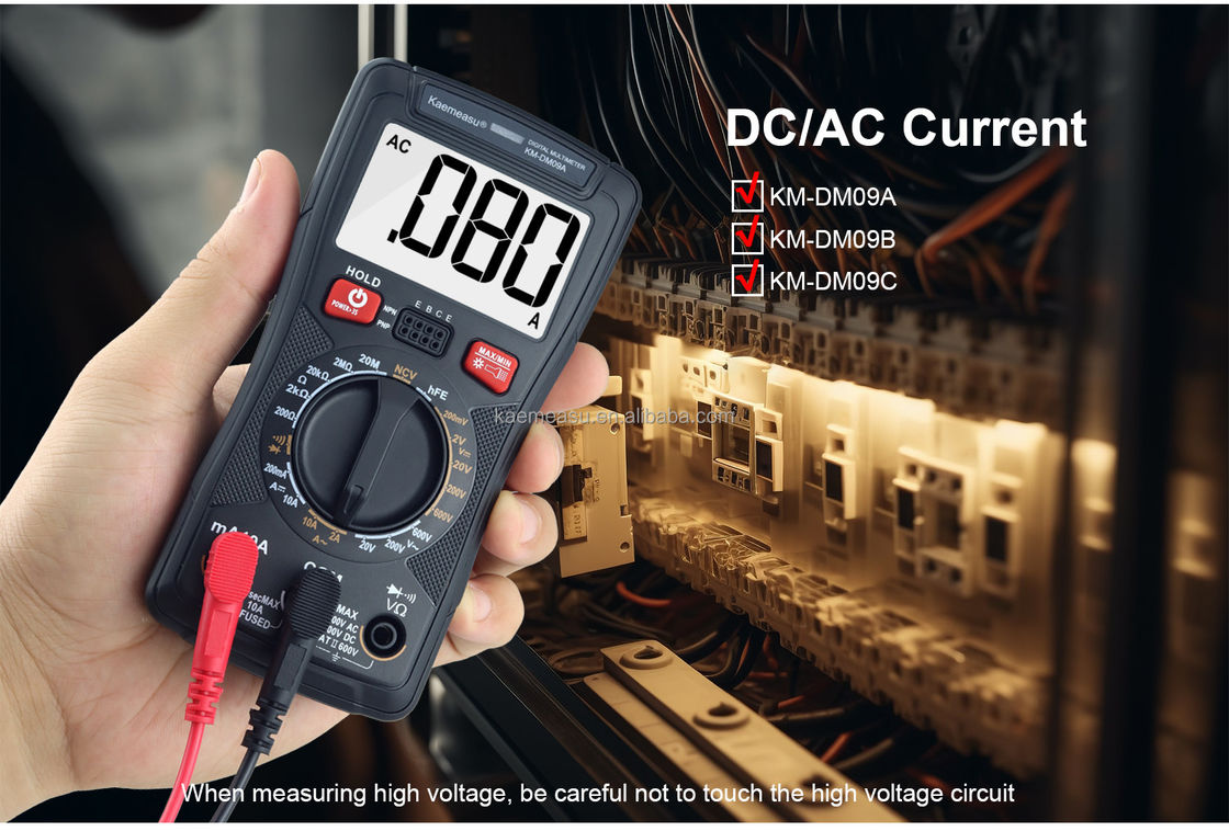 Current Voltage Multimetro Customize Professional NCV Non Contact Measurement Smart Multimeter LCD Screen Digital Multimeters