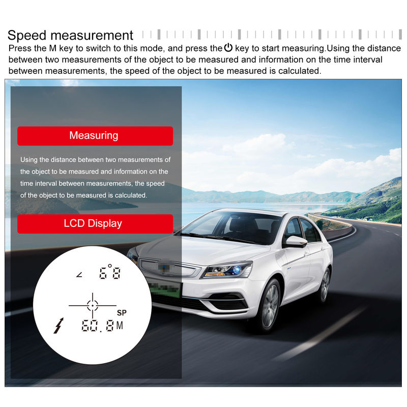 OEM Digital Laser Rangefinder Mini Long Distance Magnetic Golf Range Finder Laser Meter Telescope Hunting Rangefinders
