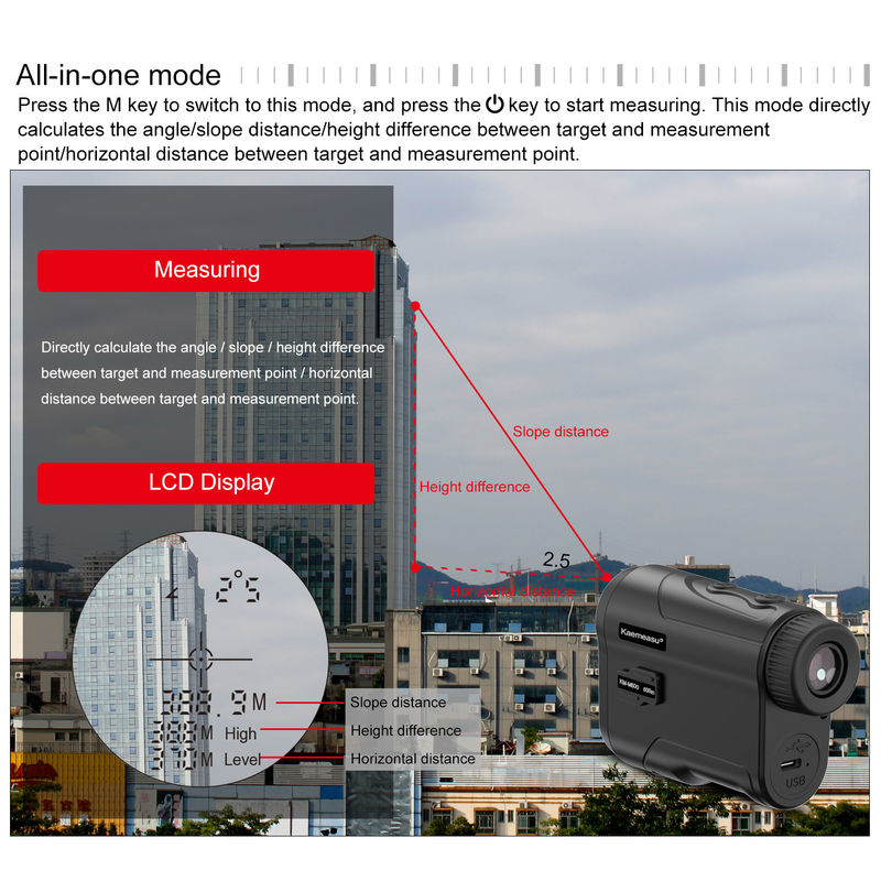 OEM Digital Laser Rangefinder Mini Long Distance Magnetic Golf Range Finder Laser Meter Telescope Hunting Rangefinders