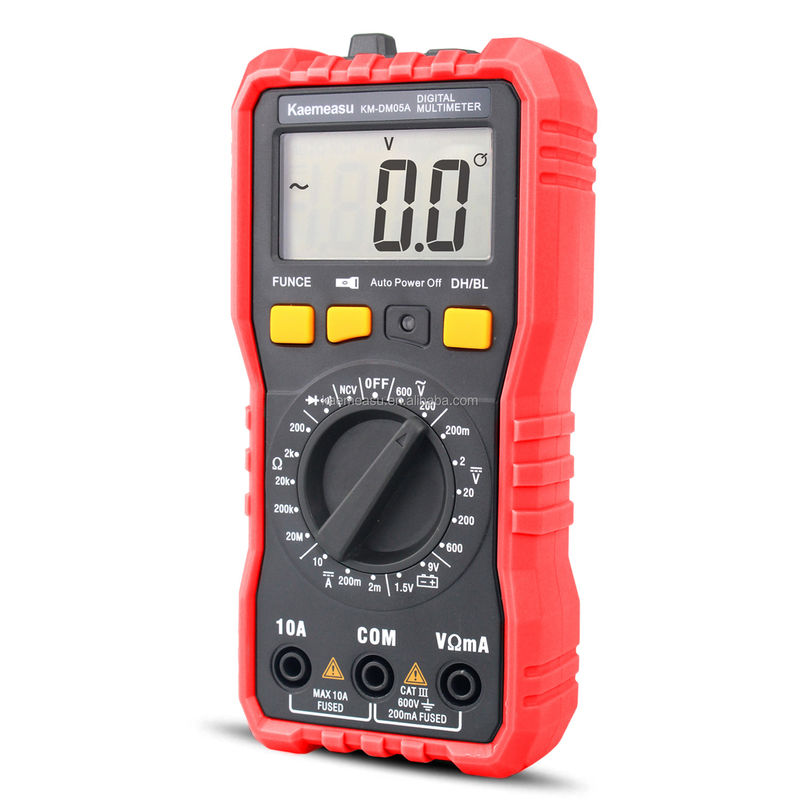 Mini Portable Multimetro Digital Profesional Electrician Dattery Voltage Meter Resistor Tester Smart Digital Multimeter
