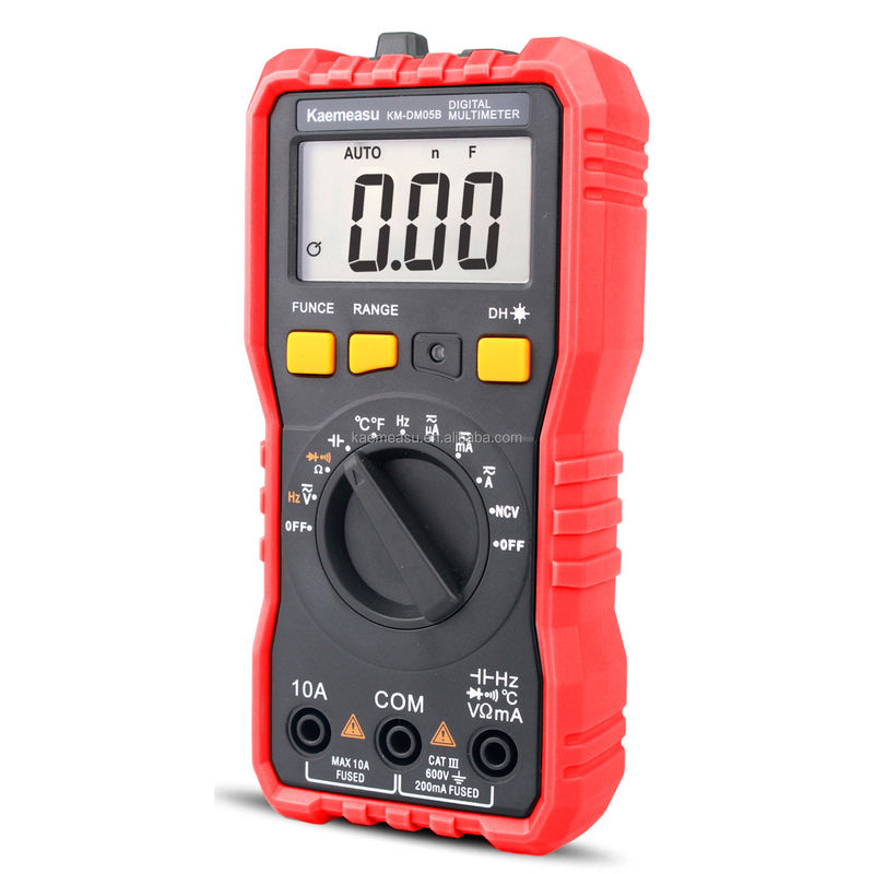 Mini Portable Multimetro Digital Profesional Electrician Dattery Voltage Meter Resistor Tester Smart Digital Multimeter