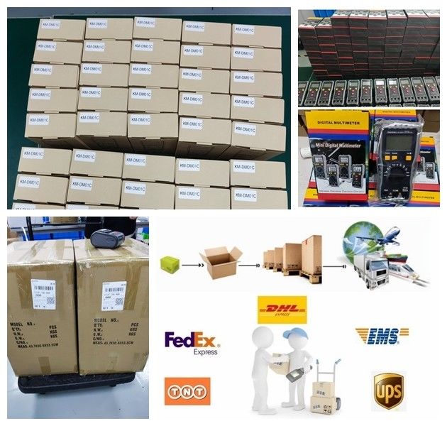 Electrician Auto Range Multitester 6000 Counts Analogic Multimeter T-RMS Diode Test Continuity Buzzer Digital Multimeters
