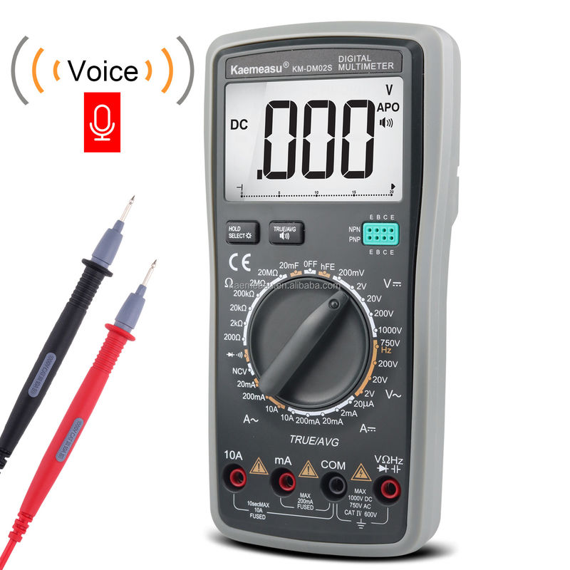 1000V Voltage Meters Multimetro Profesional Electrician Dattery Voltage Meter Resistor Tester Smart Digital Multimeter
