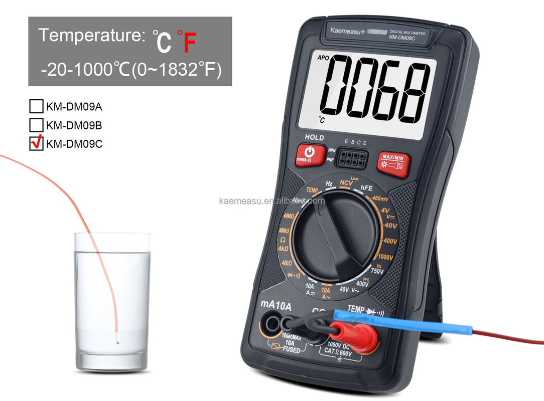 Customizable Digital Clamp Multimeter for Mobile Phone Repair Portable and Compact 142*72*35mm