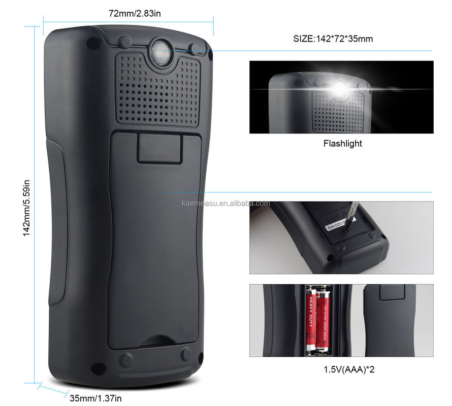 Customizable Digital Clamp Multimeter for Mobile Phone Repair Portable and Compact 142*72*35mm