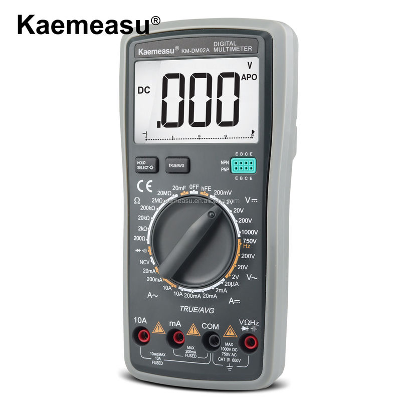 Automotive Digital Multimeters NCV TRMS Bench Voltage Meter Diode Test Continuity Buzzer Multimetro Smart