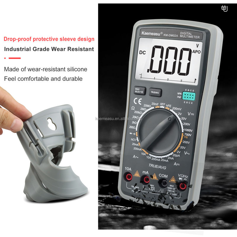 Automotive Digital Multimeters NCV TRMS Bench Voltage Meter Diode Test Continuity Buzzer Multimetro Smart
