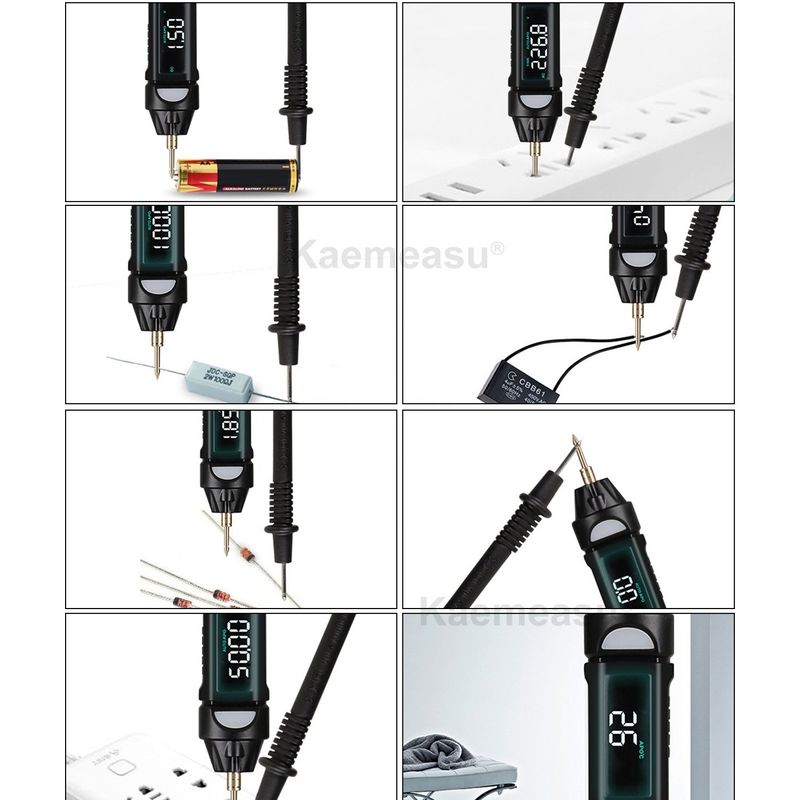 Popular style Mini Pen Digital Multimeter With Live/NCV/Sequence Non Contact Voltage Detection Multimeter Tester