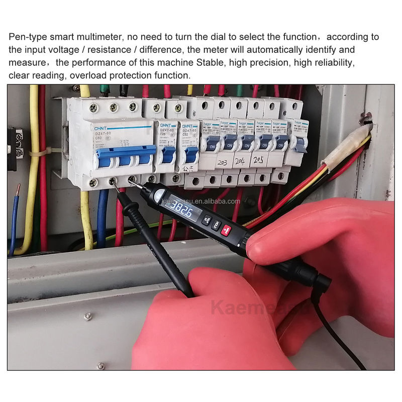 Oem Factory Direct Pen Digital Multimeter  True Rms Digital Meter Non Contact Voltage Detection Multimeter Tester