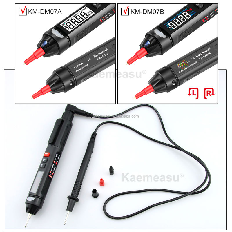kaemeasu Mini Pen Digital Multimeter  NCV Sequence Non Contact Voltage Detection Multimeter Tester Pen Meter