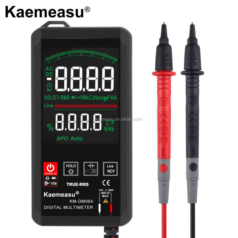 Color Display Touch Screen Multimeters 6000 Count Professional Digital Multimeter Smart Multimeter