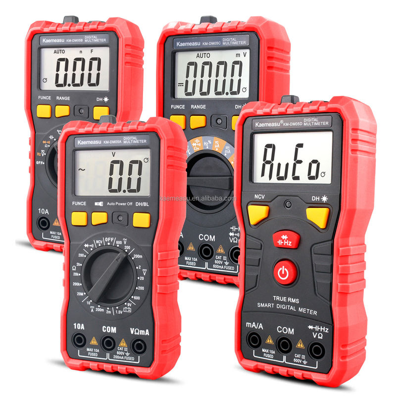 Multi-function Pocket Digital Multimeter Electrician Universal Meter High Precision DC/AC NCV True RMS Multimeters Tester