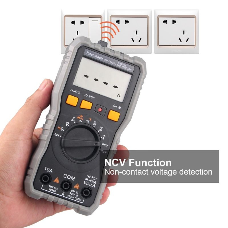 Multi-function Pocket Digital Multimeter Electrician Universal Meter High Precision DC/AC NCV True RMS Multimeters Tester