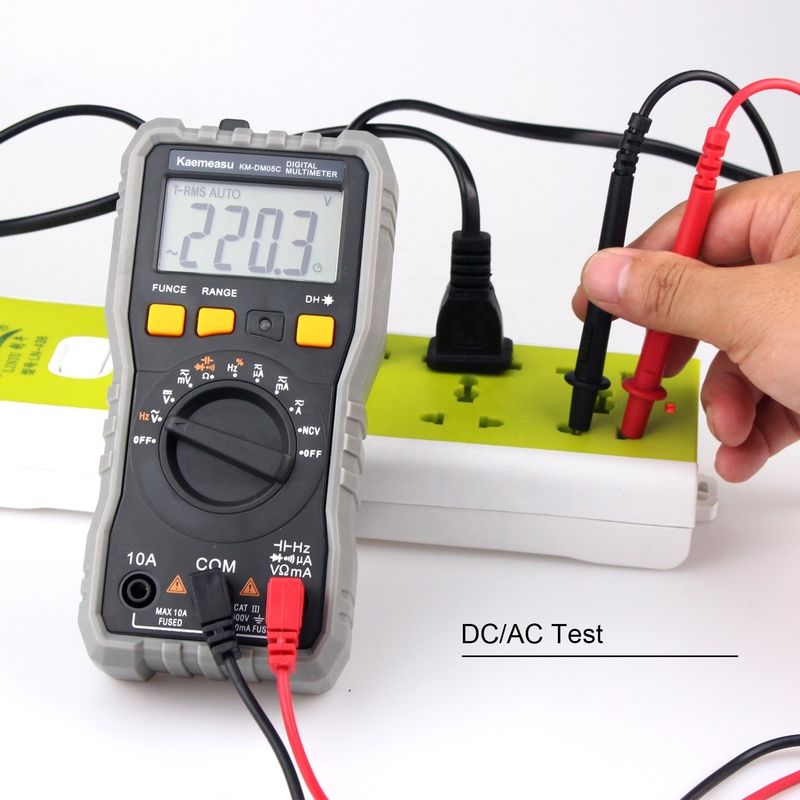 Multi-function Pocket Digital Multimeter Electrician Universal Meter High Precision DC/AC NCV True RMS Multimeters Tester