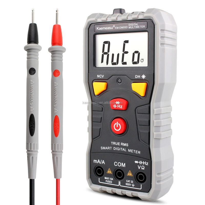 kaemeasu Portable Smart Digital Multimeter DC AC Auto Range Digital Multimeter Live Naught Wire Line Test Digital Multimeter